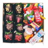 Half Lolly Half Chocolate Covered Strawberry Box