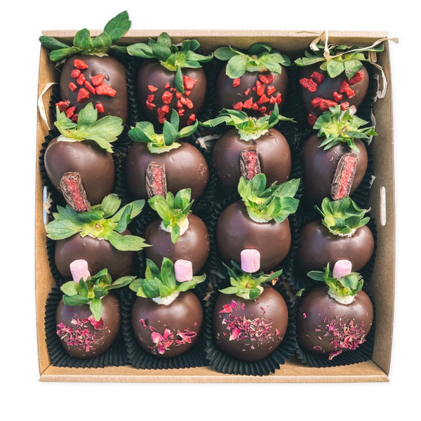 Small Chocolate Covered Strawberry Box