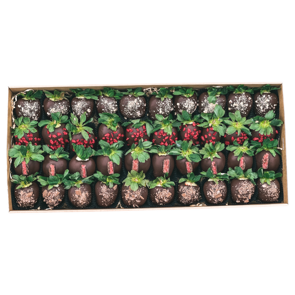 Large Chocolate Covered Strawberry Box