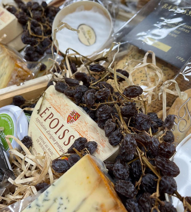 Wooden Cheese Hamper