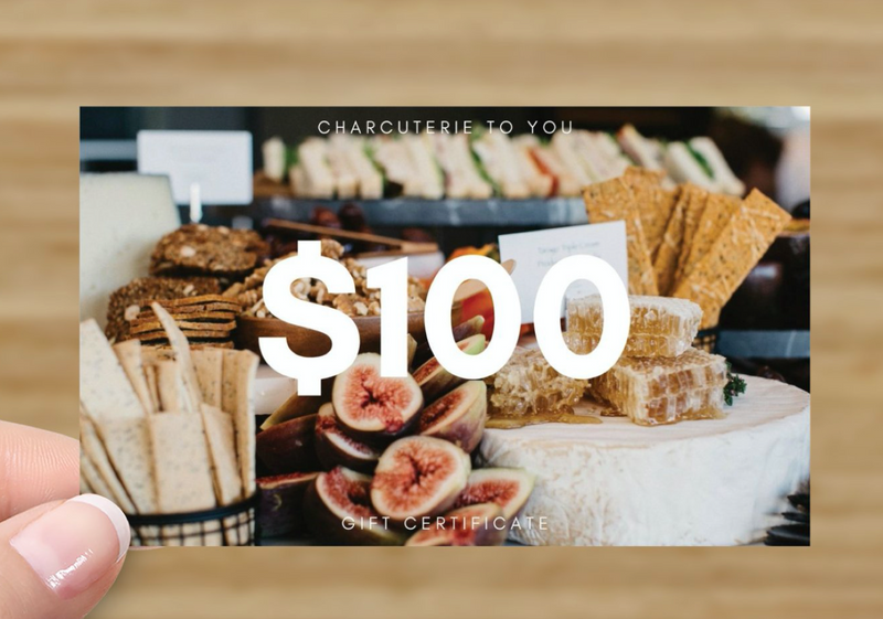 $100 Charcuterie To You e-Gift Card