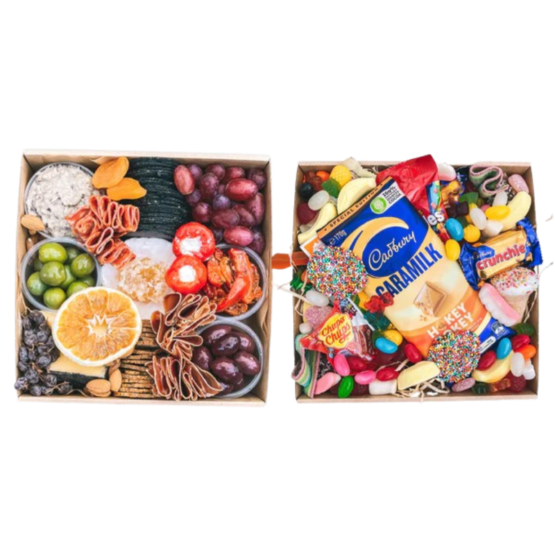 Small Charcuterie Box + Small Lolly Box